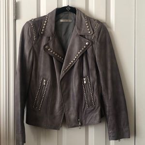Studded Leather Jacket